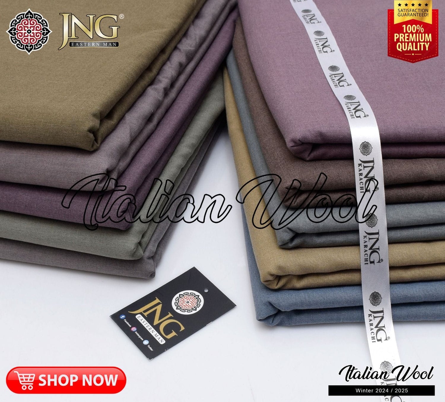 Italian lightweight Wool by JNG